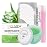 LASHVIEW Eyelash Extension Remover Cream Gentle Aloe Vera Formula, Lash Removal Kit with Eye Patches & Cotton Swabs(10g)