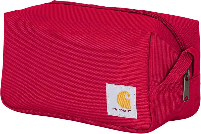 Necessaire de viagem com zíper Carhartt Classic, Industry Red (New Version), 1 unidade