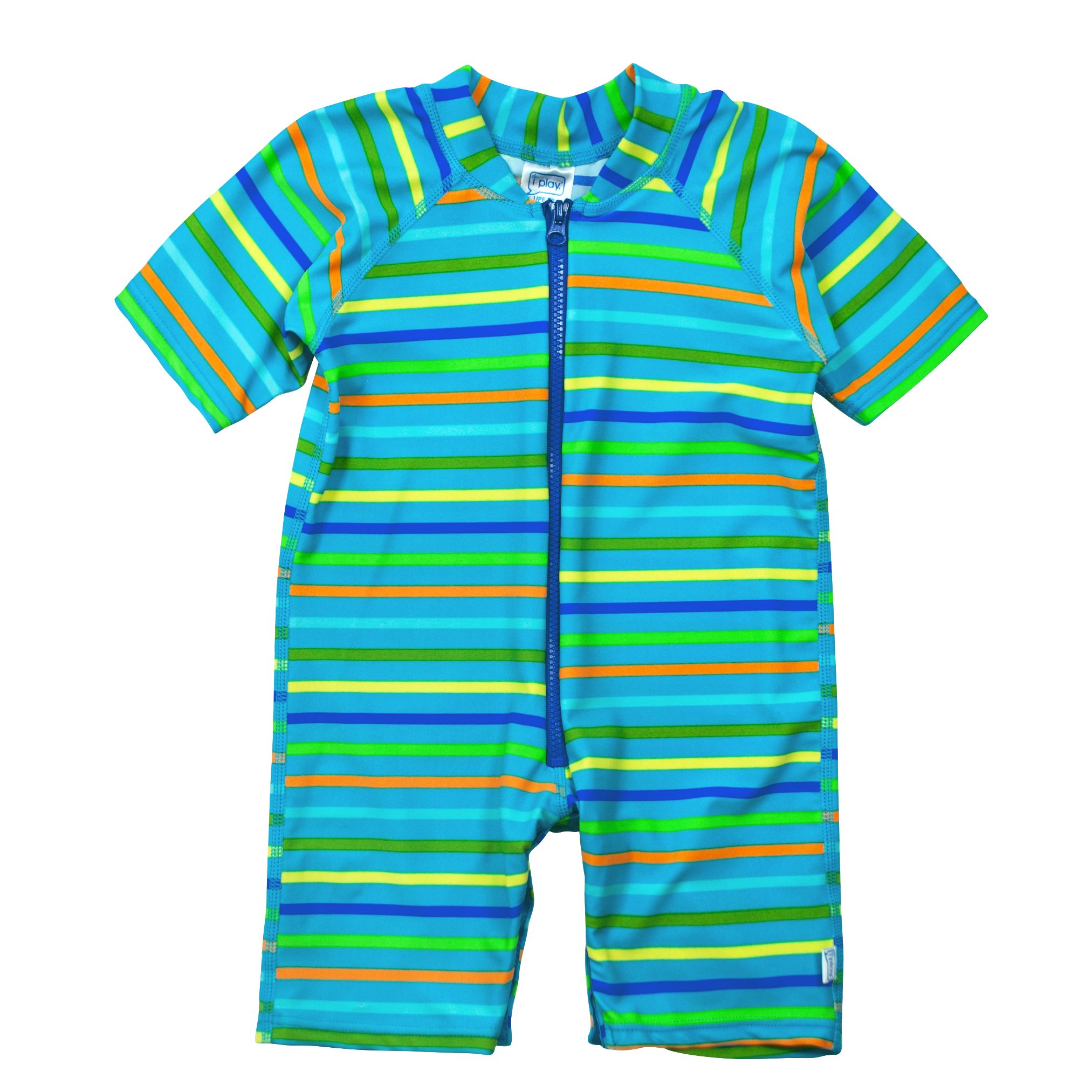 i play. by green sprouts Swim Sunsuit | Full-coverage, UPF 50+ Sun Protection | Stretchy, Quick-dry Material