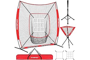 7x7' Baseball Net Set: Your Ultimate Baseball Training Companion