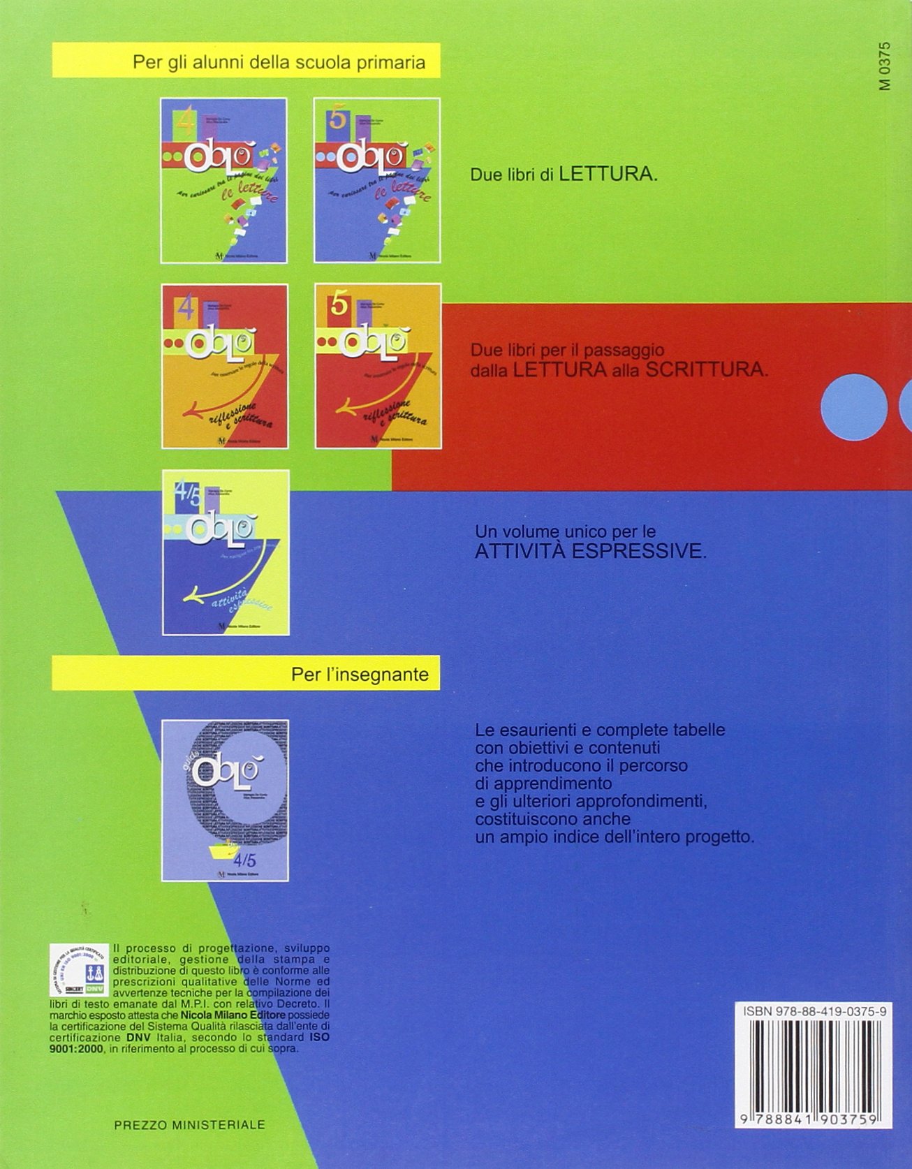 Oblò. Le letture. Per la 5ª classe elementare. Con espansione online