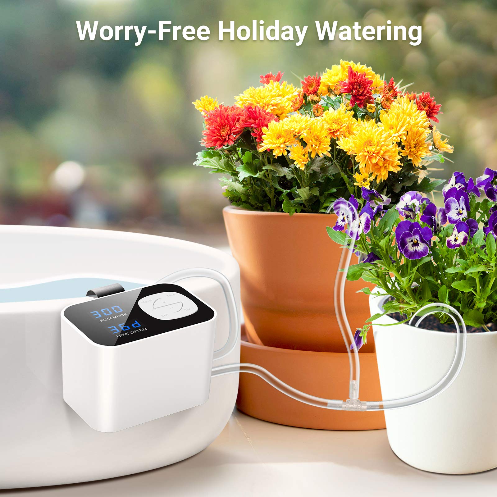 Kollea Automatic Watering System, Indoor Plant Self Watering System