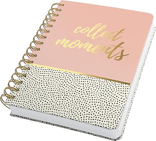 Miniatura 6 de Sigel JN601 - Cuaderno espiral premium, A5, punteado, tapa dura, 240 páginas, blanconegrorosa, Jolie