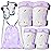 FIODAY Knee Pads for Kids Unicorn Knee Elbow Pads Wrist Guards with Drawstring Bag Adjustable Protective Gear Set for Girls Boys Inline Skating Bike Cycling Skateboard Scooter, 3-8 Years Old