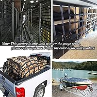 Vista 7 de Red de escalada para niños, red de escalada para exteriores, escalera de seguridad, red de poliéster ninja, escalera de cuerda de carga ninja