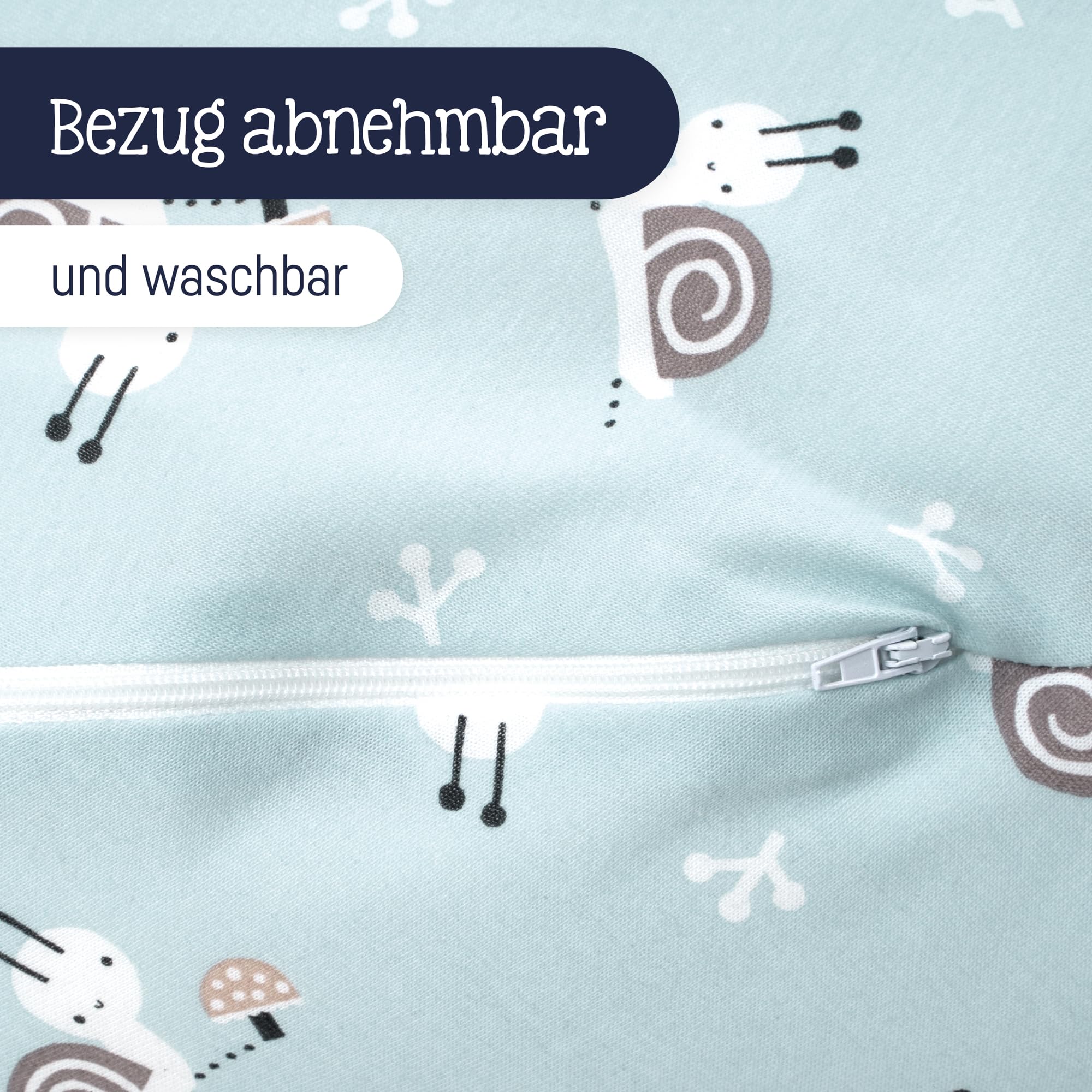 Julius Zöllner Stillkissen Jersey 190 Schnecke
