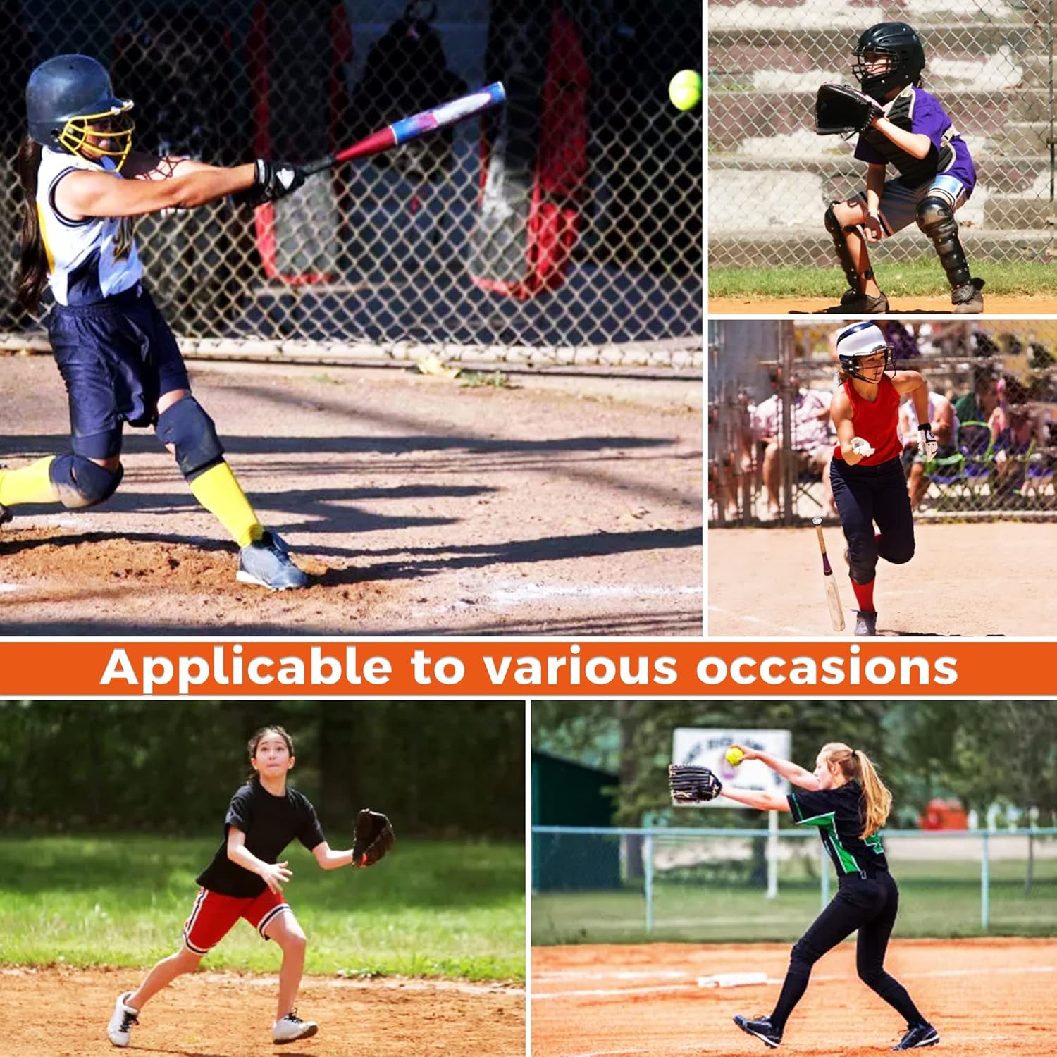 COOLOMG 2-Pack Girls Youth Softball Sliding Shorts Padded Compression Underwear Shorts Baseball Sliders Shorts - Image 2