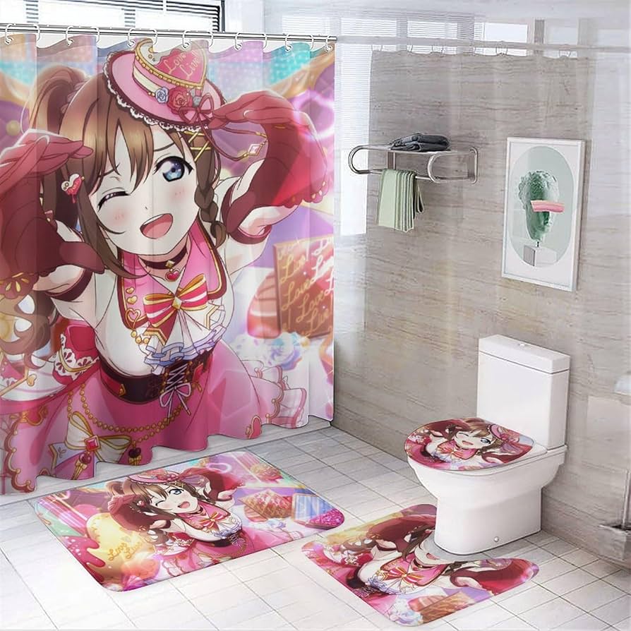 Amazon｜ラブライブ 虹ヶ咲 桜坂しずく バスルーム4点セット