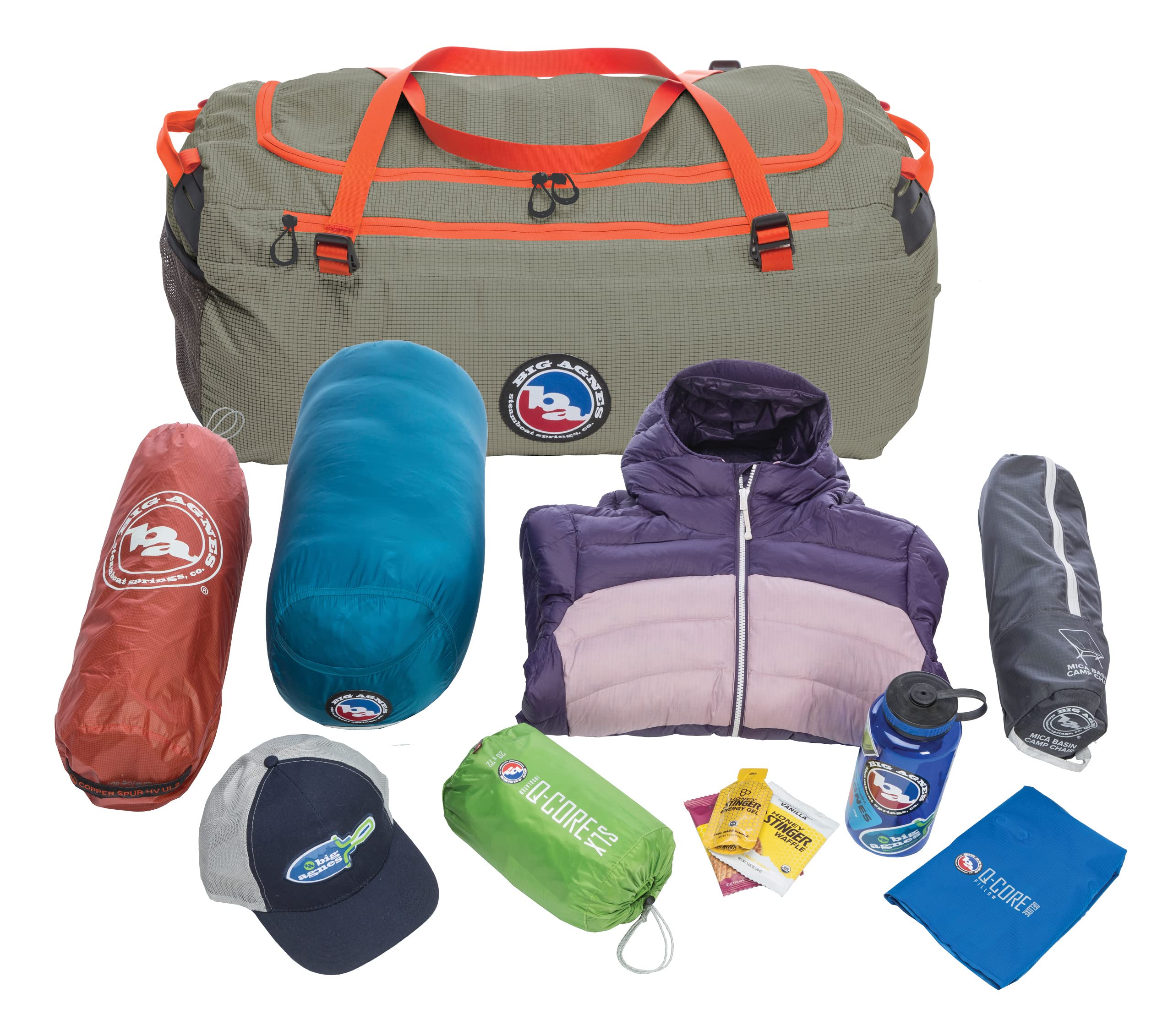 Big Agnes Camp Kit Duffel, 45 Liter (Olive)