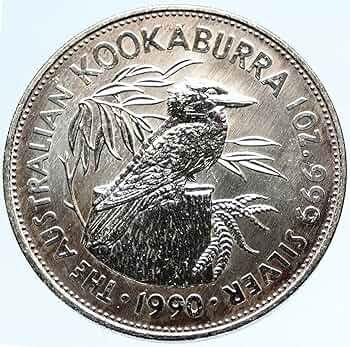 銀貨　2オンス　KOOKABURRA　1995年　オーストラリア　重さ約62㌘ 銀貨 2オンス KOOKABURRA 1995年 オーストラリア 重さ約62㌘