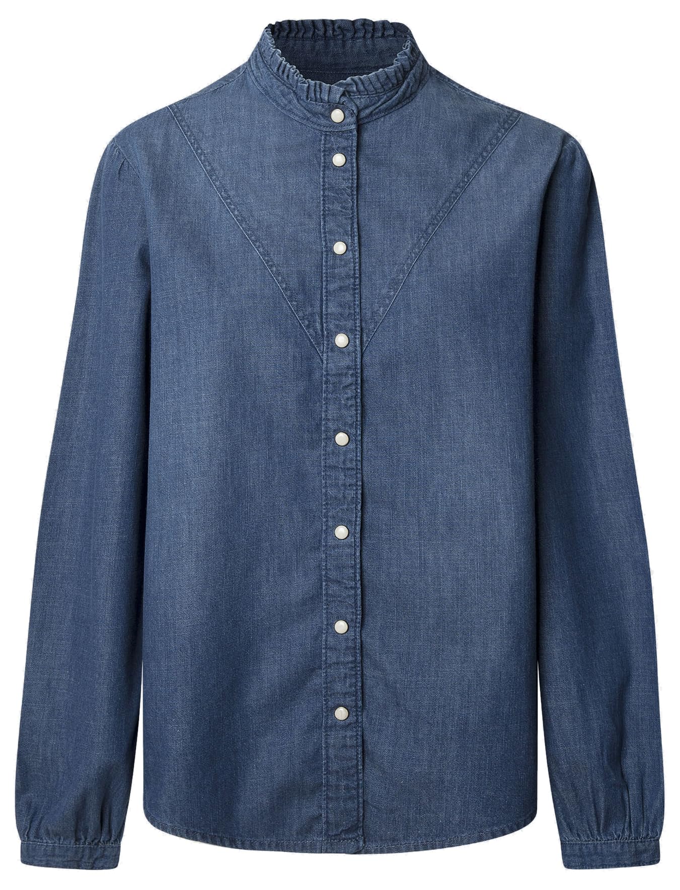 Pepe Jeans Regular Denim Blouse Camicia Donna (Pacco da 1)