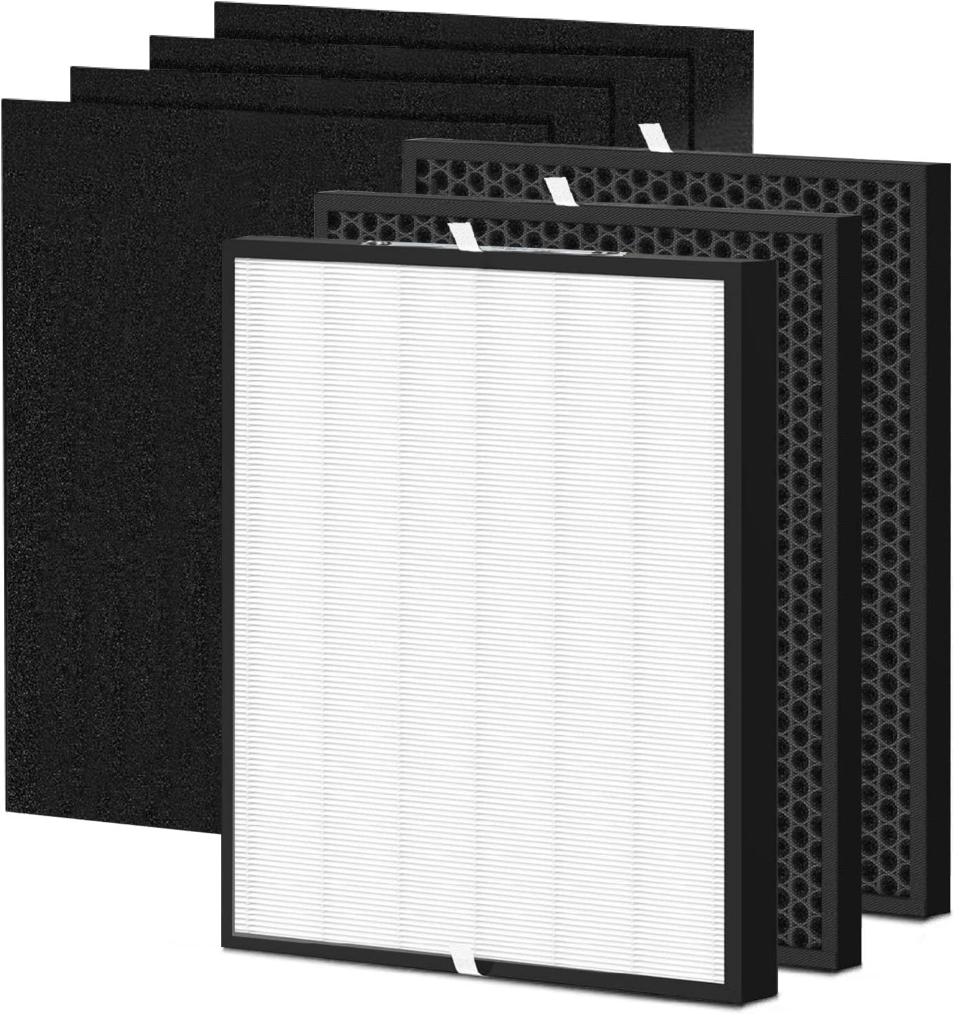 3000 Replacement Filters for 1 Filter, 2 Activated Carbn and 4 Extra Carbn Pre-Filters（1+2+4）