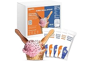 Bulk Pack of Edible Spoons and Forks from incrEDIBLE Eats