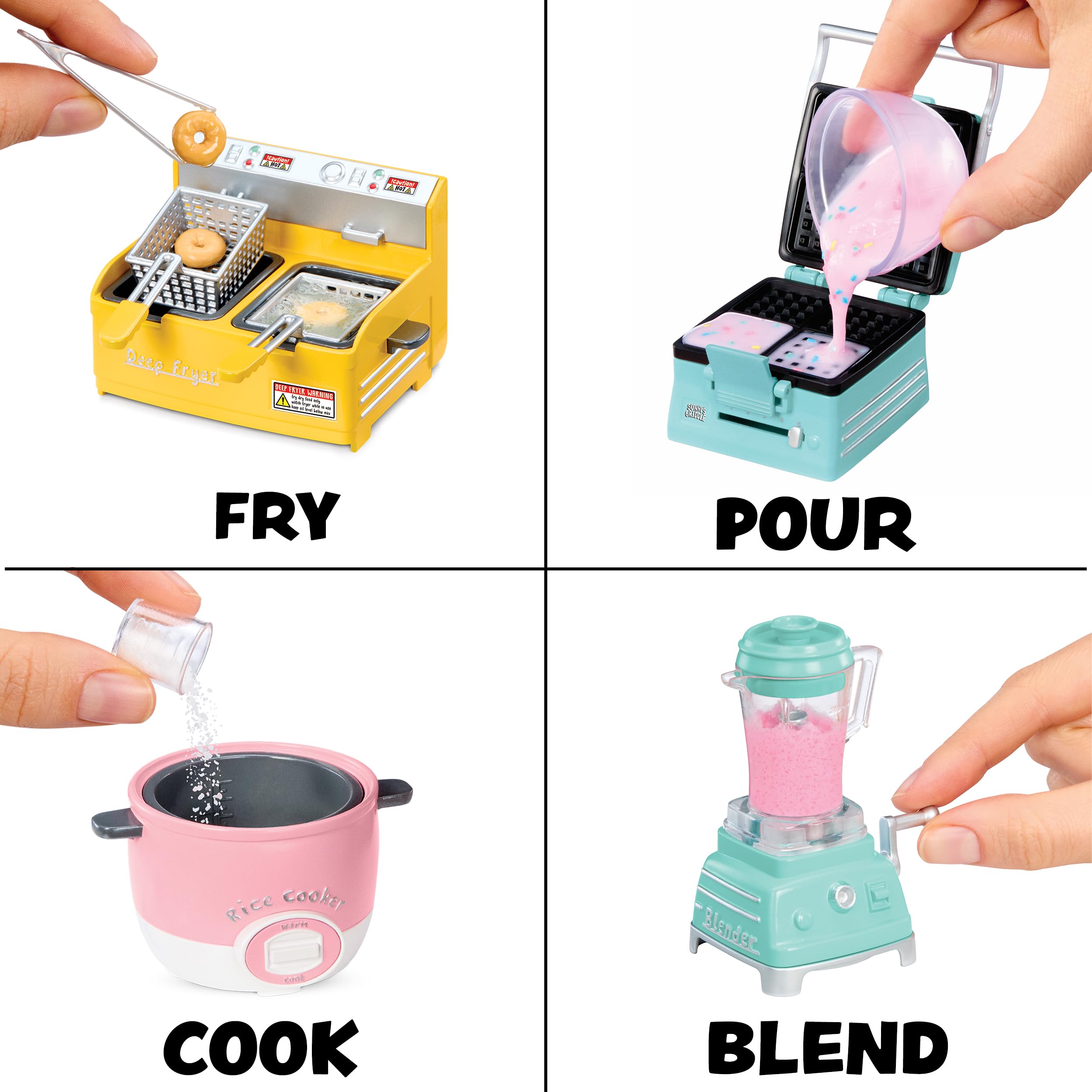 MGA's Miniverse Make It Mini from Scratch Appliances Serie 3 – Richtig Funktionierende Mini-Geräte, DIY Kunstharz-Bastelspiel, Küchen-Spiel, Nicht Essbar – für Sammler & Kinder ab 8 Jahren