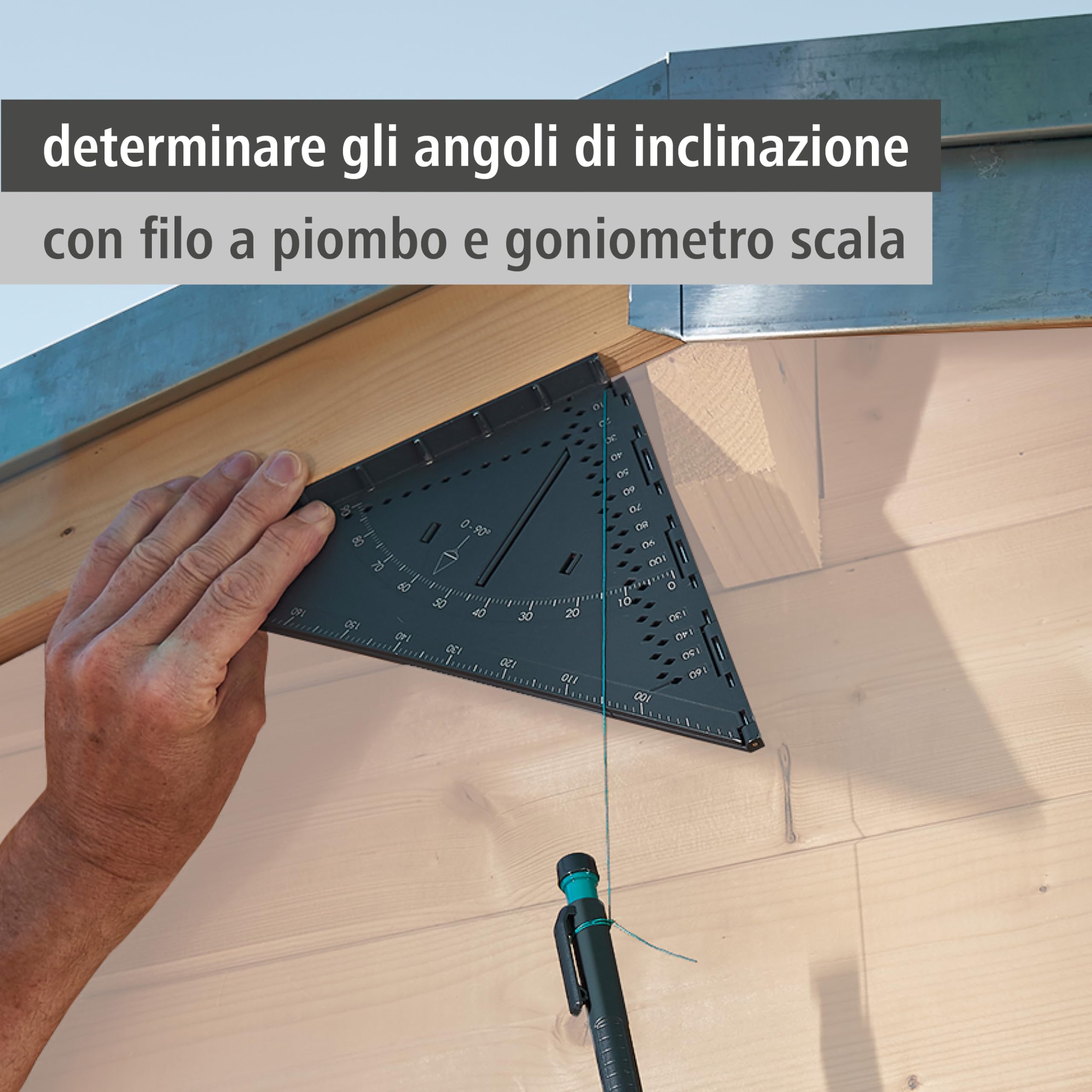 Guida Di Tracciatura Wolfcraft Per Doppiometro - Per Segare E Disegnare Con Precisione - Foto 10