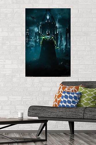 Miniatura 2 de Trends International DC Comics VIdeo Game - Injustice Gods Among Us 2 - Póster de pared de Batman Key Art, 22.375 x 34 pulgadas, versión premium sin