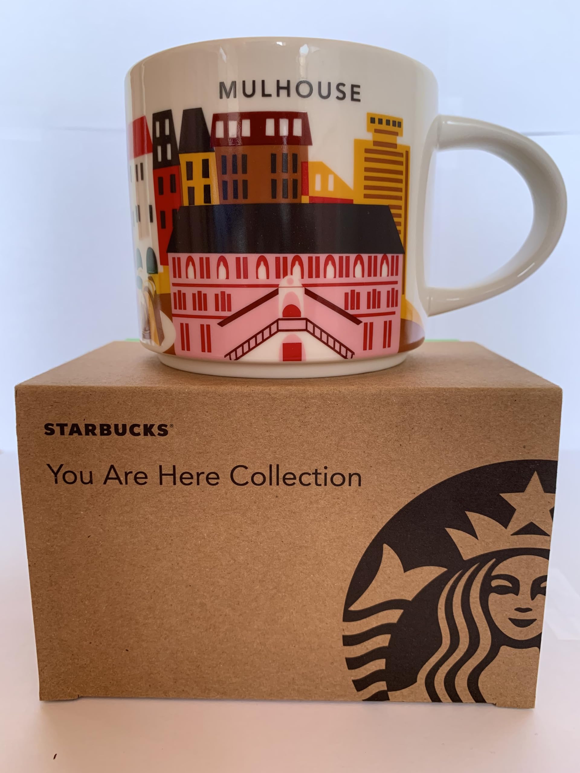 STARBUCKSMulhouse (France/France) Mug YAH You Are Here Collection - 14 fl oz / 414 ml