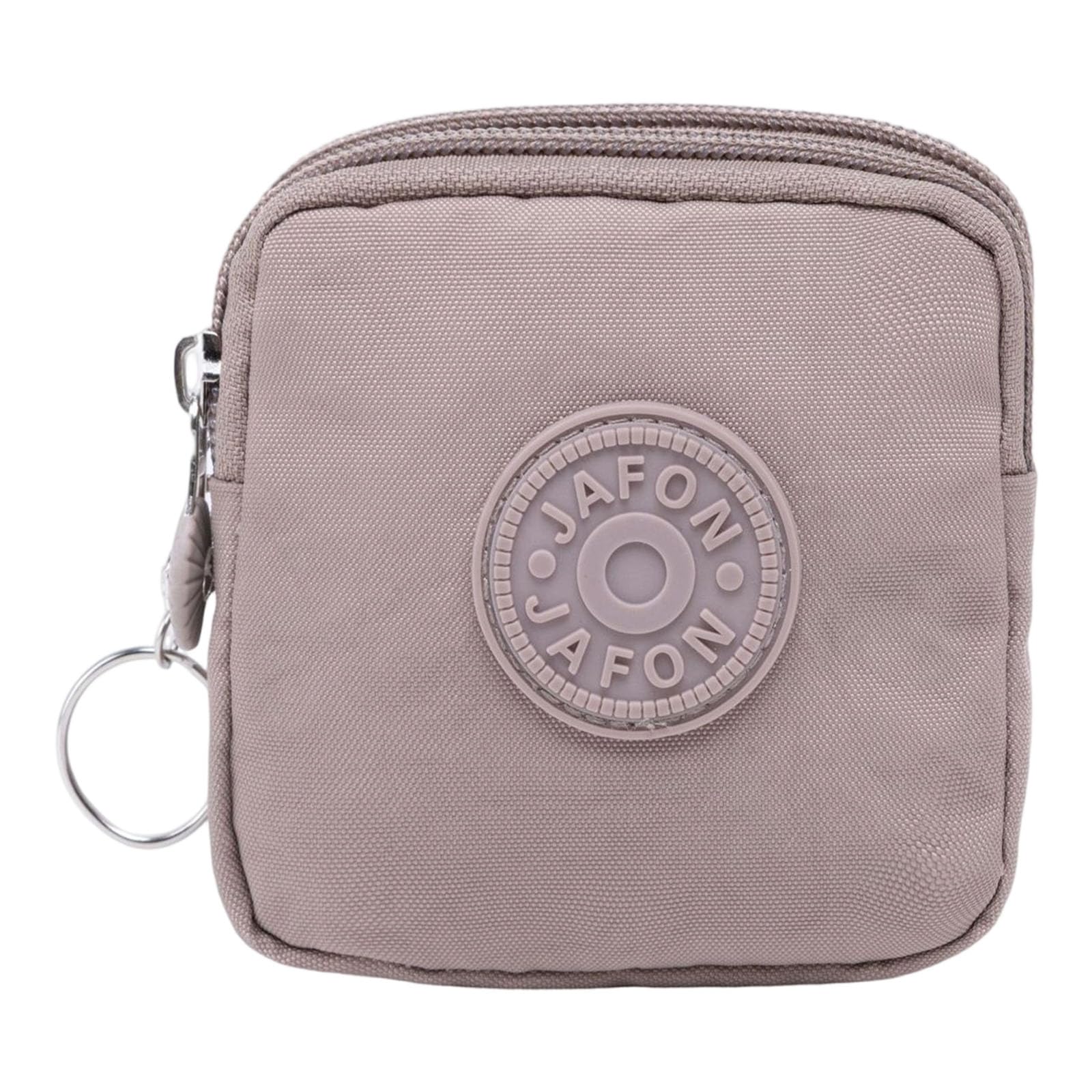 Kalttoy Khaki Minimalist Keychain With Nylon For Daily Use & Travel Essentials Waterproof Nylon Pouches