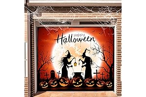 Epic Halloween Garage Door Murals