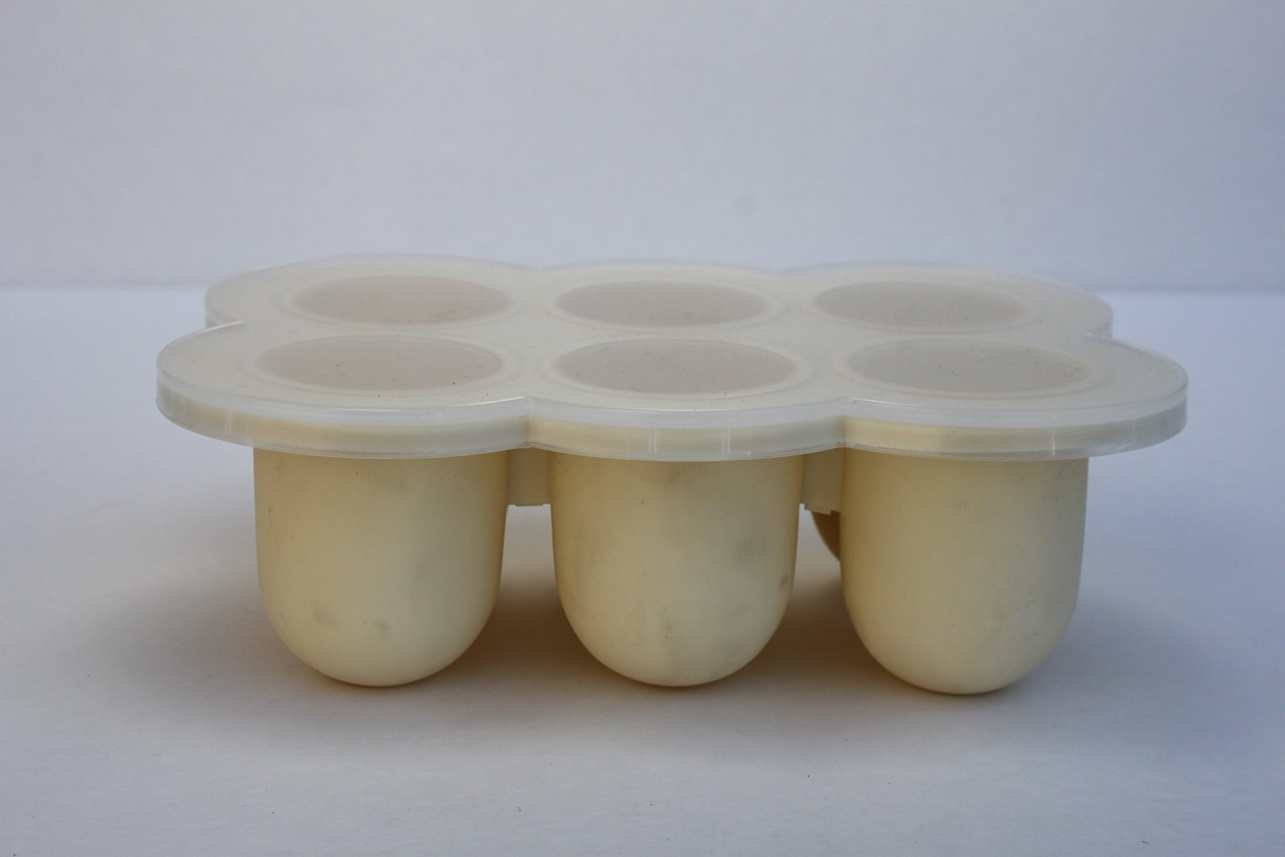 Freezer Tray 6 Cup Grid + Lid, New for USE WITH BABY BULLET