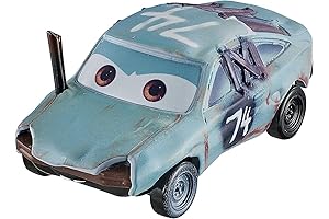 Pixar Cars 3 Diecast Patty Vehicle with Flag