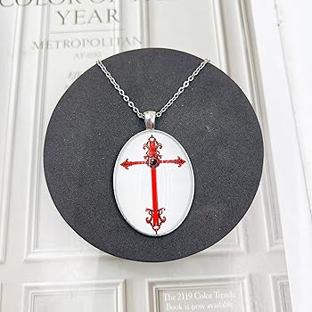 シルバー聖母像 赤い十字架付き Amazon.co.jp: STARTIST 十字架の置物聖なるカトリックの十字架