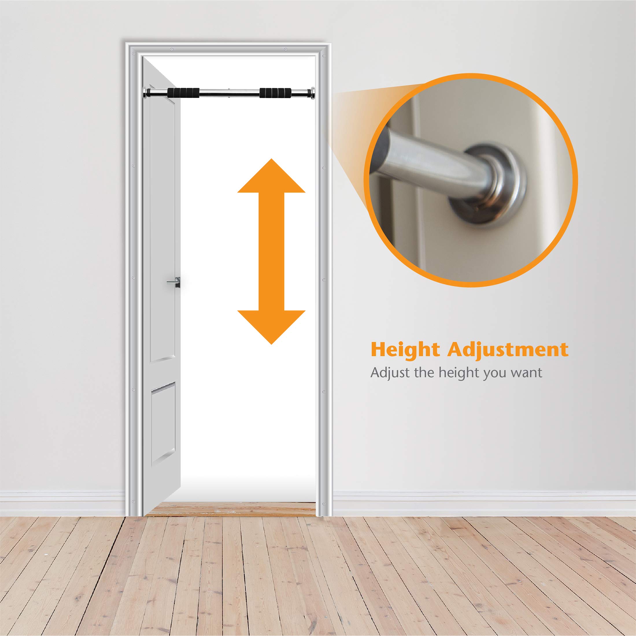 Buy Ultrasport 2way pullup bar, individually adjustable for door