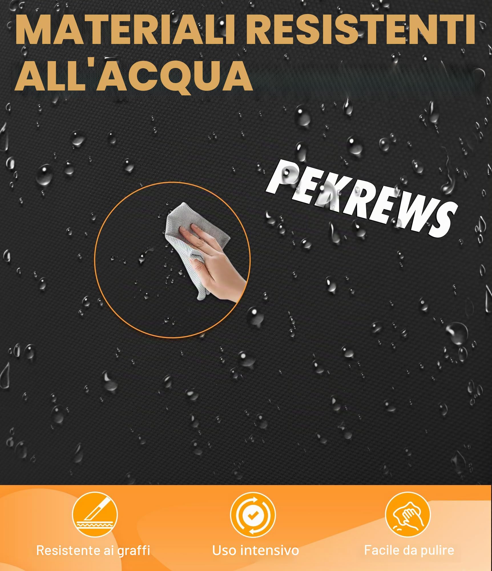 PEKREWS, Zaino da barista da viaggio per il trasporto del kit da bar, portatile, per set di utensili, shaker, bottiglie di vino, adatto come regalo per mixologist professionisti, nero (solo la borsa)
