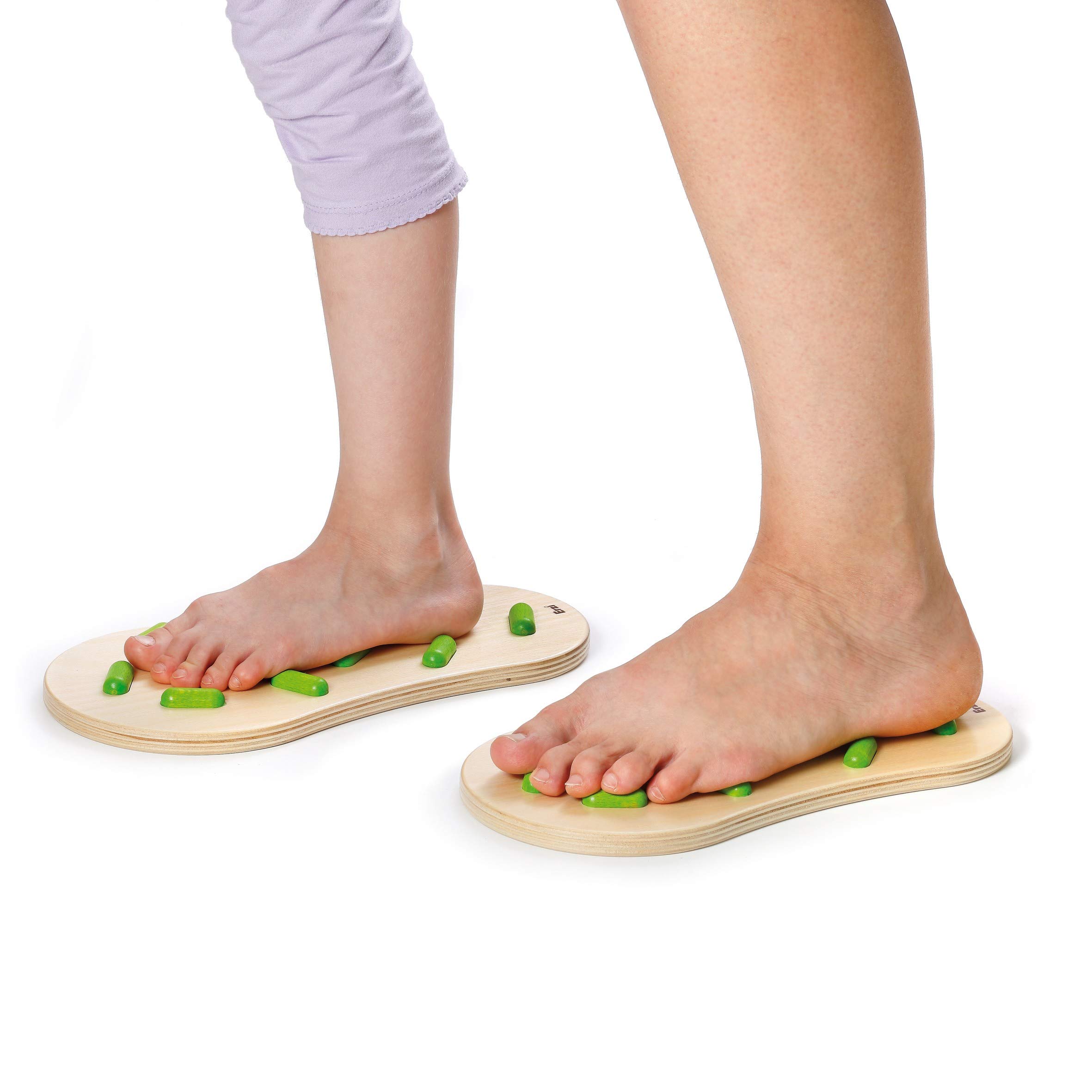 Erzi 44434 SensoPfad XL aus Holz, Fördert Geschicklichkeit, für Freizeit, Sport und Therapie