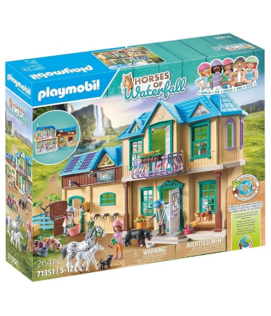 Foto 2 de 7 de PLAYMOBIL Rancho Waterfall
