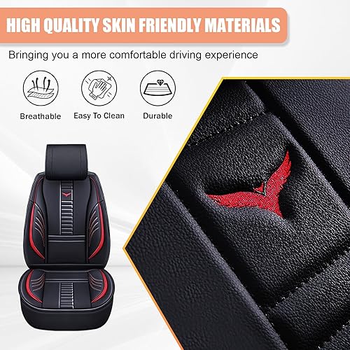 Miniatura 6 de Tacoma - Fundas de asiento de camioneta, protectores de asiento personalizados para Toyota Tacoma 2008, impermeables, de piel sintética, protección