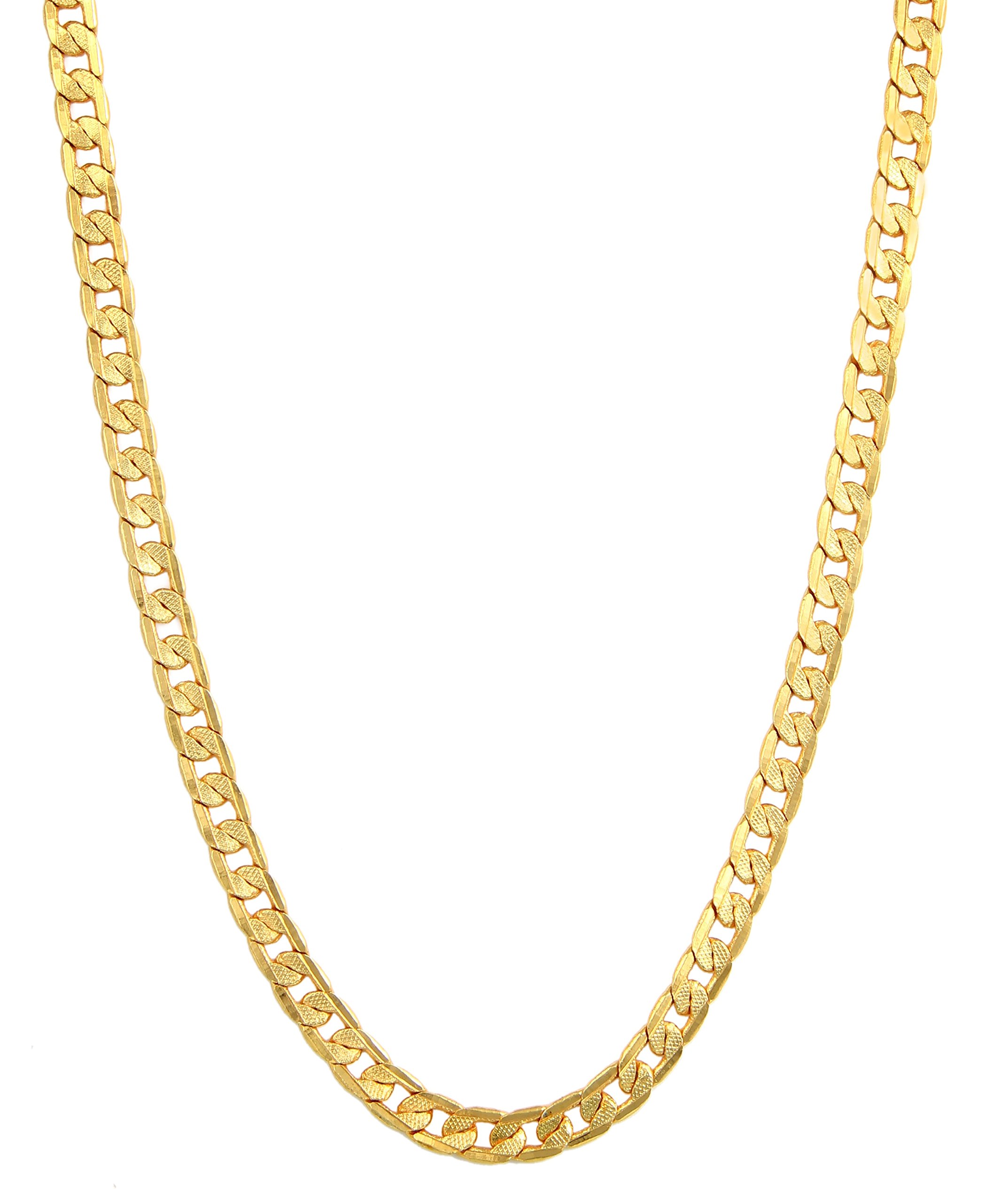 CHARMS Handmade Gold Plated Chain For Boys & Men