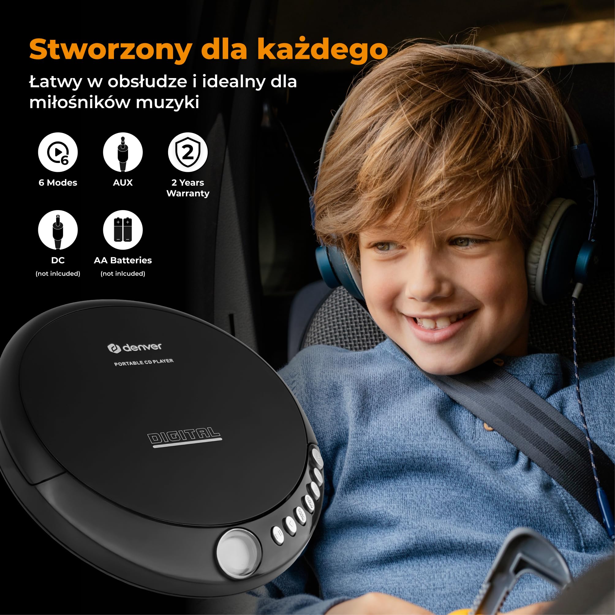 Denver DM-24 Standard Discman