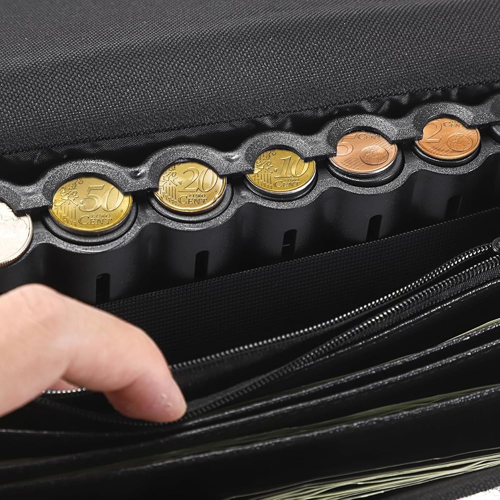 Amazon.com: BSTKEY Euro Coin Holder Coin Dispenser, Fanny Pack