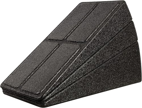 Serious Steel Fitness Cuñas de espuma para sentadillas (8.5 grados y 17 grados) (660 libras / 661.4 lbs clasificación)