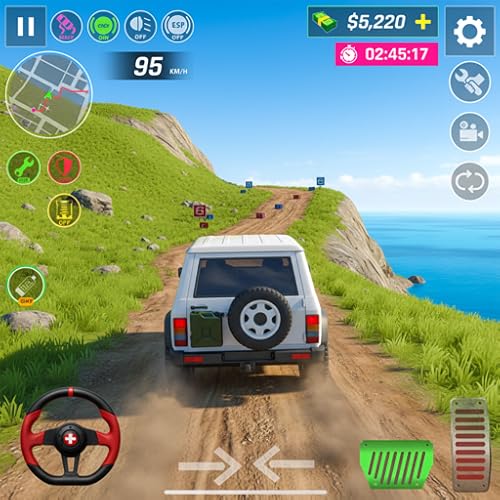 Offroad Mountain Jeep Driving: Mud Adventure Game 3D