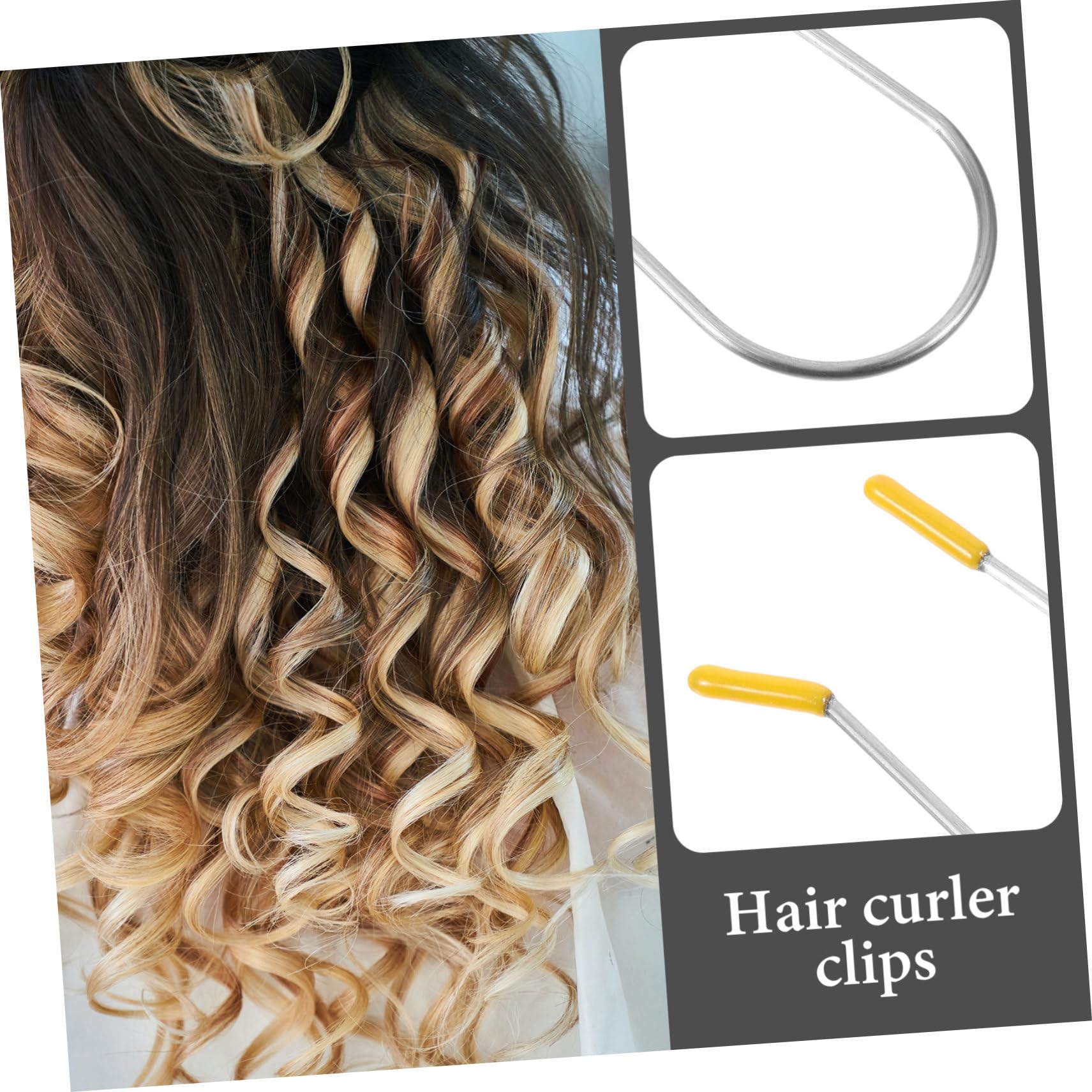 Healeved 100stücke Heiße Roller Klammern Für Lockenwickler Edelstahl Sicherungsclips Für Haarstyling Geeignet Für Haartypen Und Längen Praktische Und Wiederverwendbare Klammern