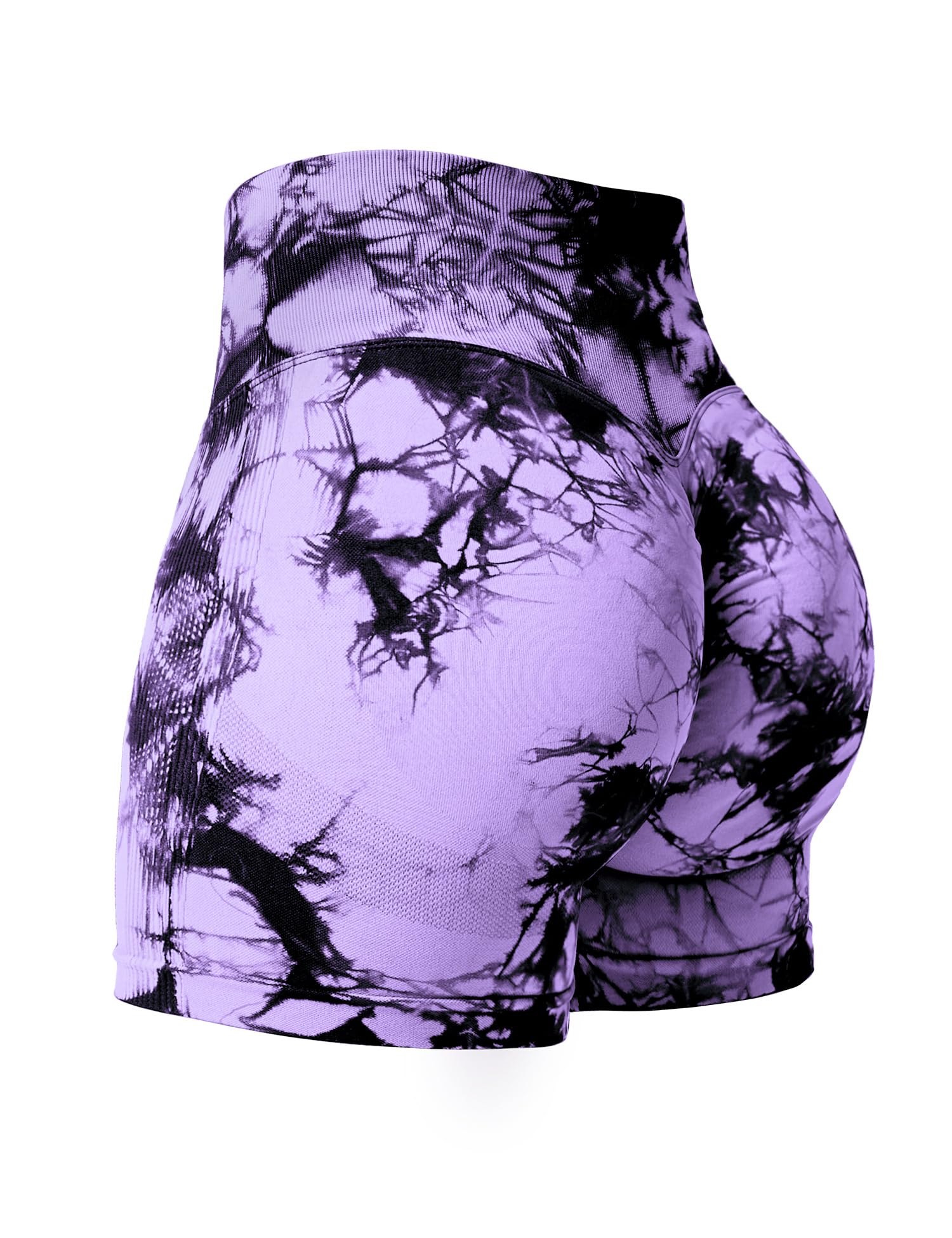 YEOREOProfessional Women Workout Shorts 3.6" Scrunch Shorts Seamless High Waisted Contour Gym Yoga Biker Shorts