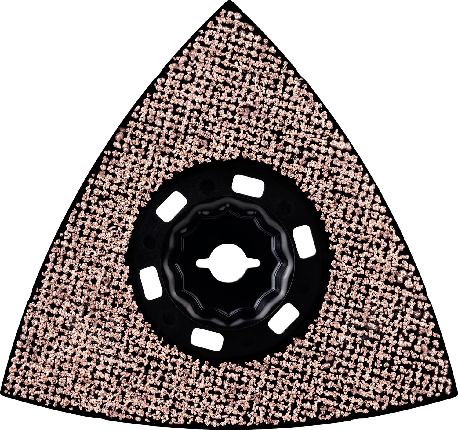 Bosch Accessories 1x Plateau de ponçage pour outil multifonction Expert Sanding Plate MAVZ 116 RT4 (pour Mortier, Ø 116 mm, Grain 40, Accessoire Outil multifonction)