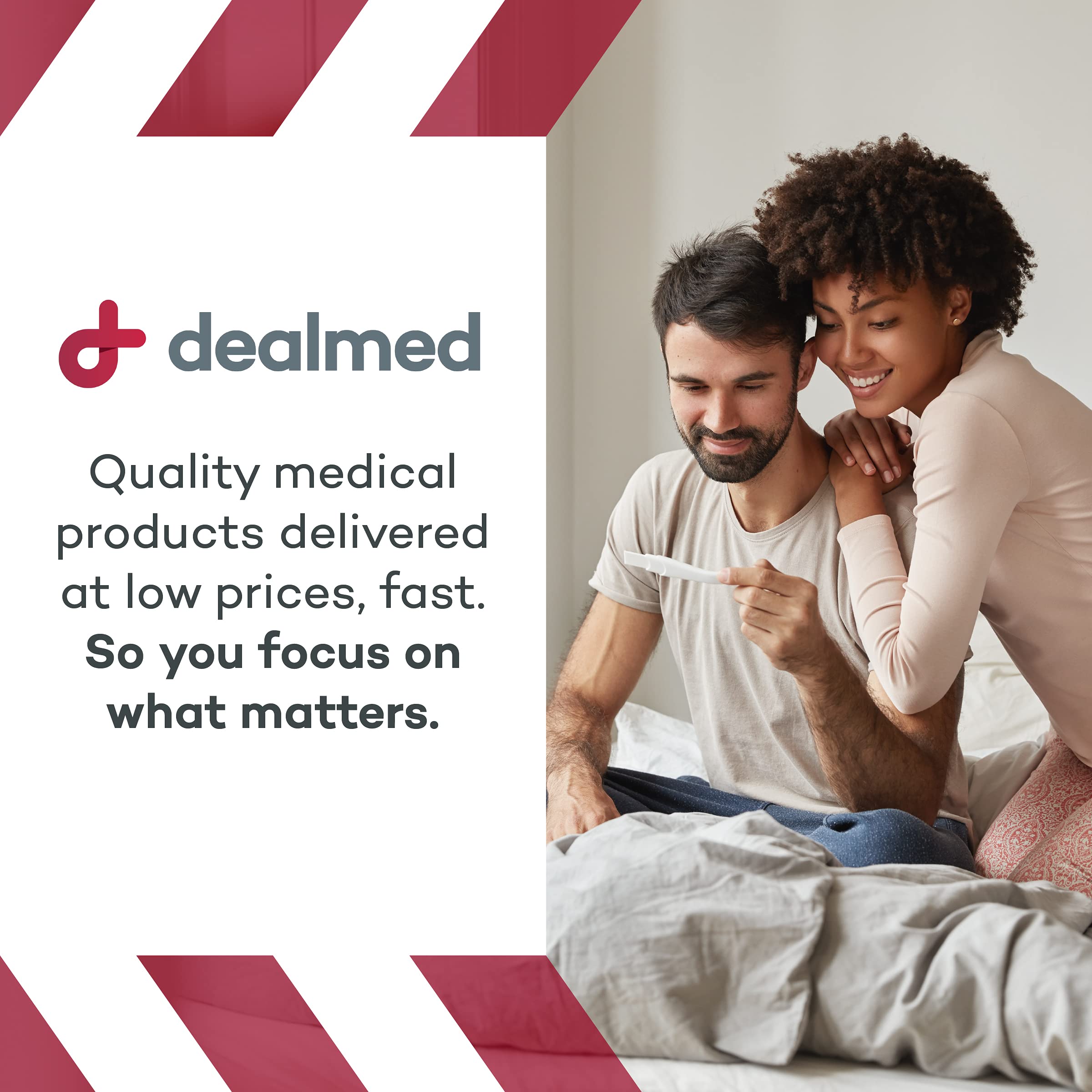 Buy Dealmed HCG Urine Cassette Pregnancy Test, 25 Count, HCG Pregnancy