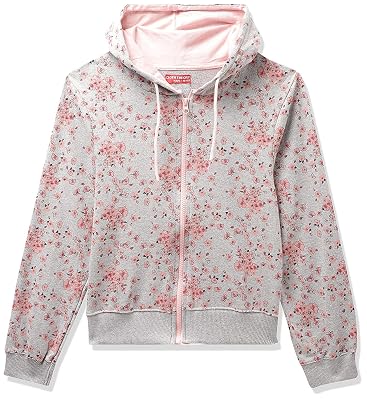 Cloth Theory Girl's Cotton Hooded Neck Regular Fit Sweatshirt (CTKD_WI_SWHDPO_GL059, Multicolour 1, 12-13 Years)