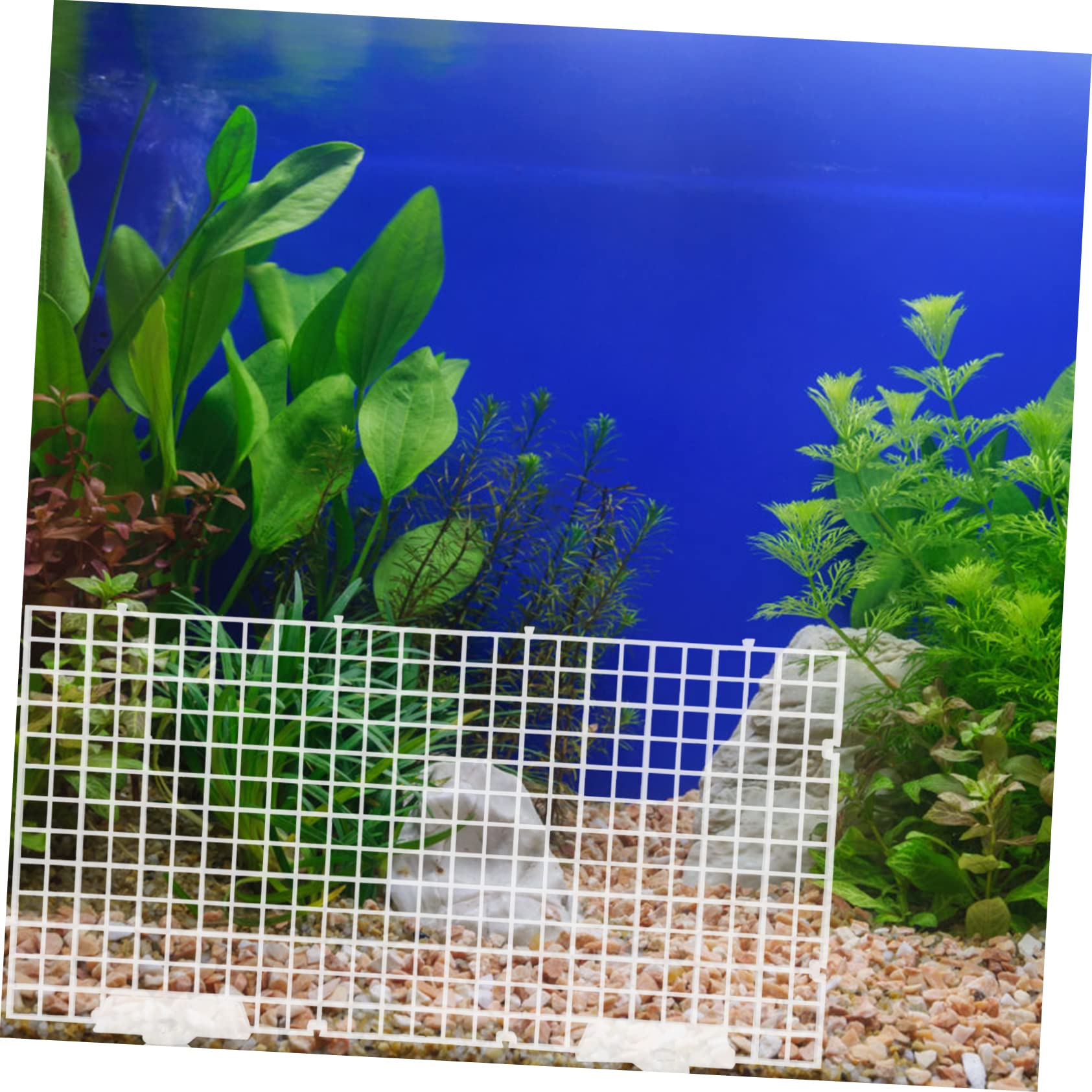 ABOOFAN 3 Juegos Placa de Aislamiento de Tanque de Peces Divisor de Rejilla de Tanque de Peces Suministros de Filtro de Acuario Almohadilla de Filtro Inferior Tablas divisorias de Arena