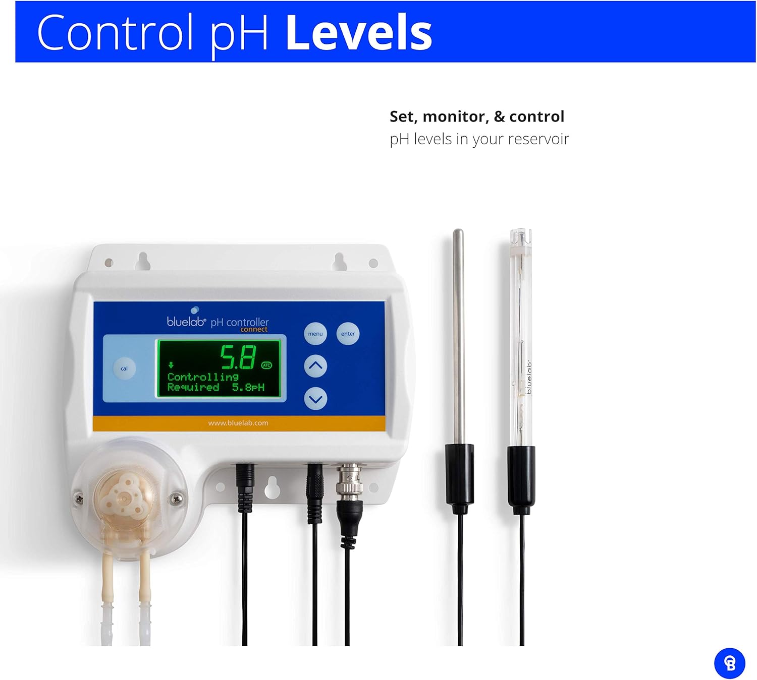 Buy Bluelab CONTPHCON pH Controller Connect with Monitoring, Dosing