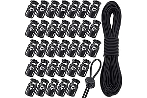 Patelai Cord Locks and Elastic Bungee Cord Kit