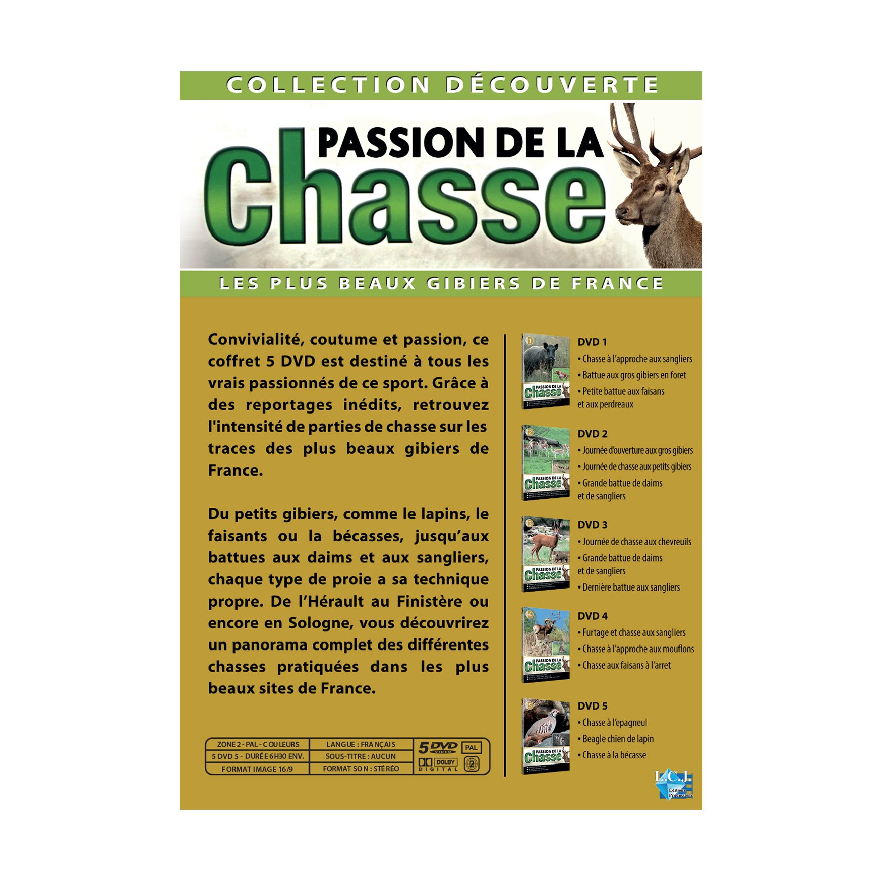 Passion de la chasse : Les plus beaux gibiers de France