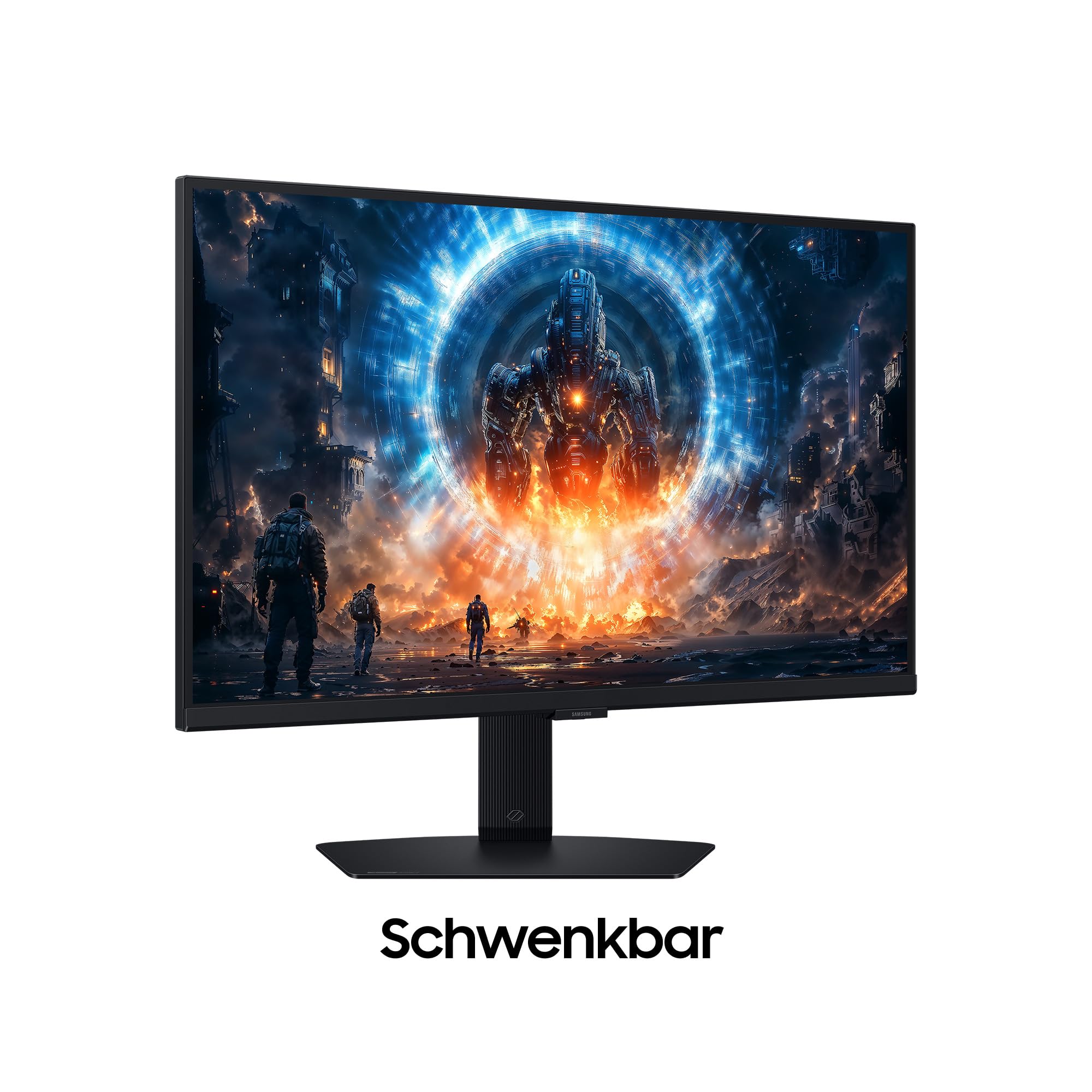 Samsung 27 Zoll Odyssey G60F Gaming Monitor, Bildschirm mit IPS-Panel, 2.560 x 1.440 Pixel, 350 Hz, 1 ms (G/G), IPS Panel, AMD FreeSync Premium, NVIDIA G-Sync, VESA DisplayHDR 400, LS27FG602EUXEN