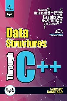 Data Structures Through C++ : Yashavant Kanetkar: Amazon.in: Books