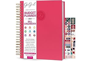 Monthly Budget Planner for Go-Getter Girls