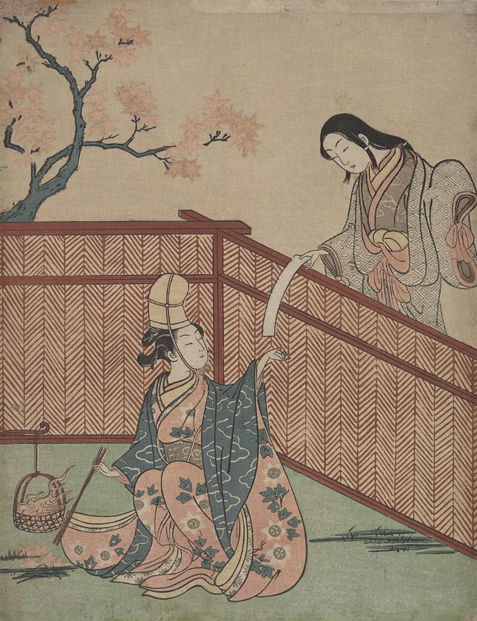 SERENDIPITP Vintage Wall Art Canvas Nordic Poster Canvas Print Picture Warming the Sake by Famous Artist Wall Art Poster for Home Decor 60x90cm