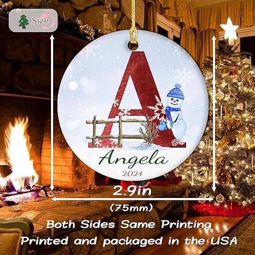 Miniatura 118 de Adornos personalizados para perro para árbol de Navidad 2024, adorno de Navidad personalizado para perros con nombre, regalos de decoración de árbol